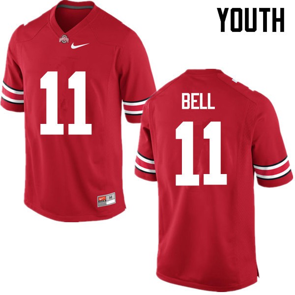 Ohio State Buckeyes #11 Vonn Bell Youth Football Jersey Red OSU26314
